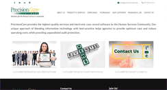 Desktop Screenshot of precisioncare.com